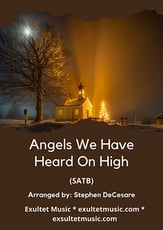 Angels We Have Heard On High SATB choral sheet music cover